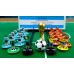 Subbuteo Andrew Table Soccer Argentina-Holland 1978 World Cup FInal with Tango official ball and WC Trophy on Aeolus II Professional bases